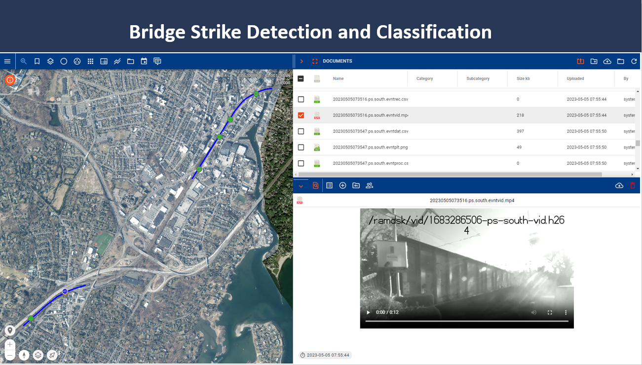 Bridge impact Detection System